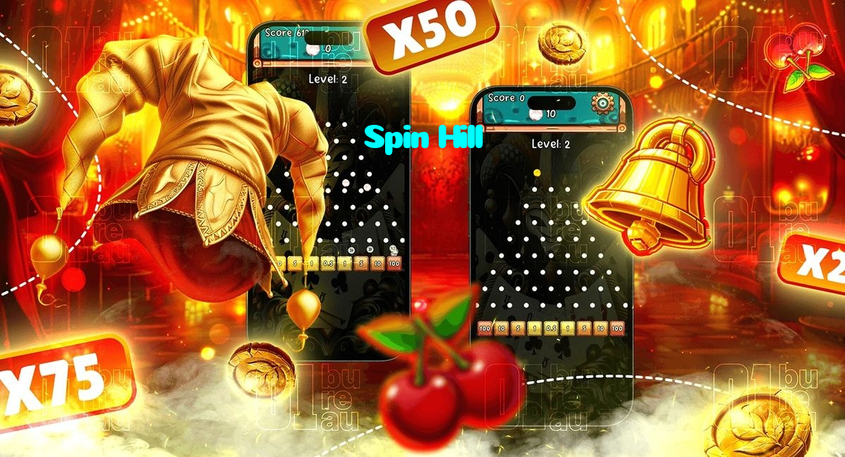 Spin Hill خوش آمدید بونس +600% پیشکش موبائل ایپ کے پروموشن سیکشن میں دکھائی دیتی ہے۔